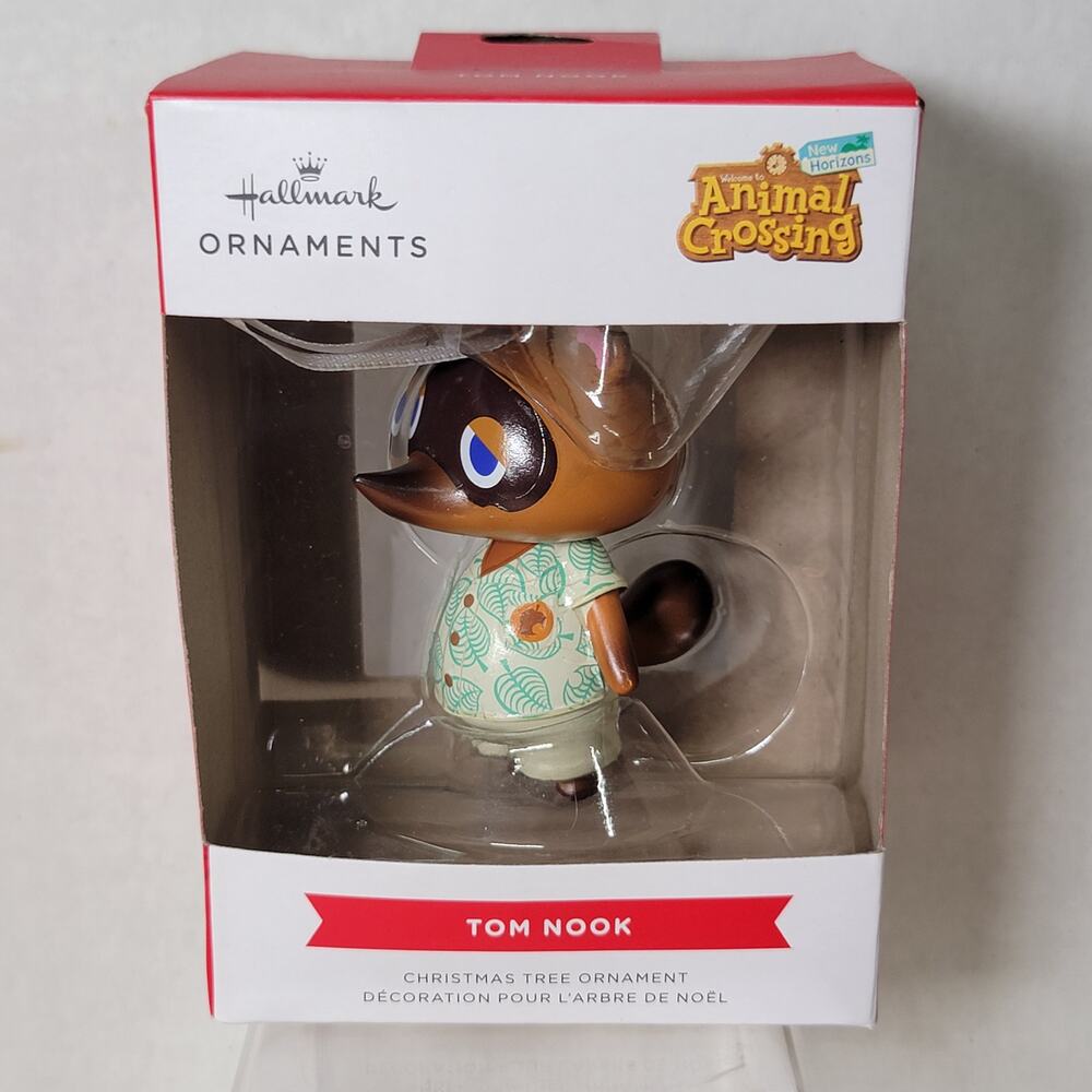 Hallmark X Animal Crossing Holiday Ornament "Tom Nook" - NEW / SEALED